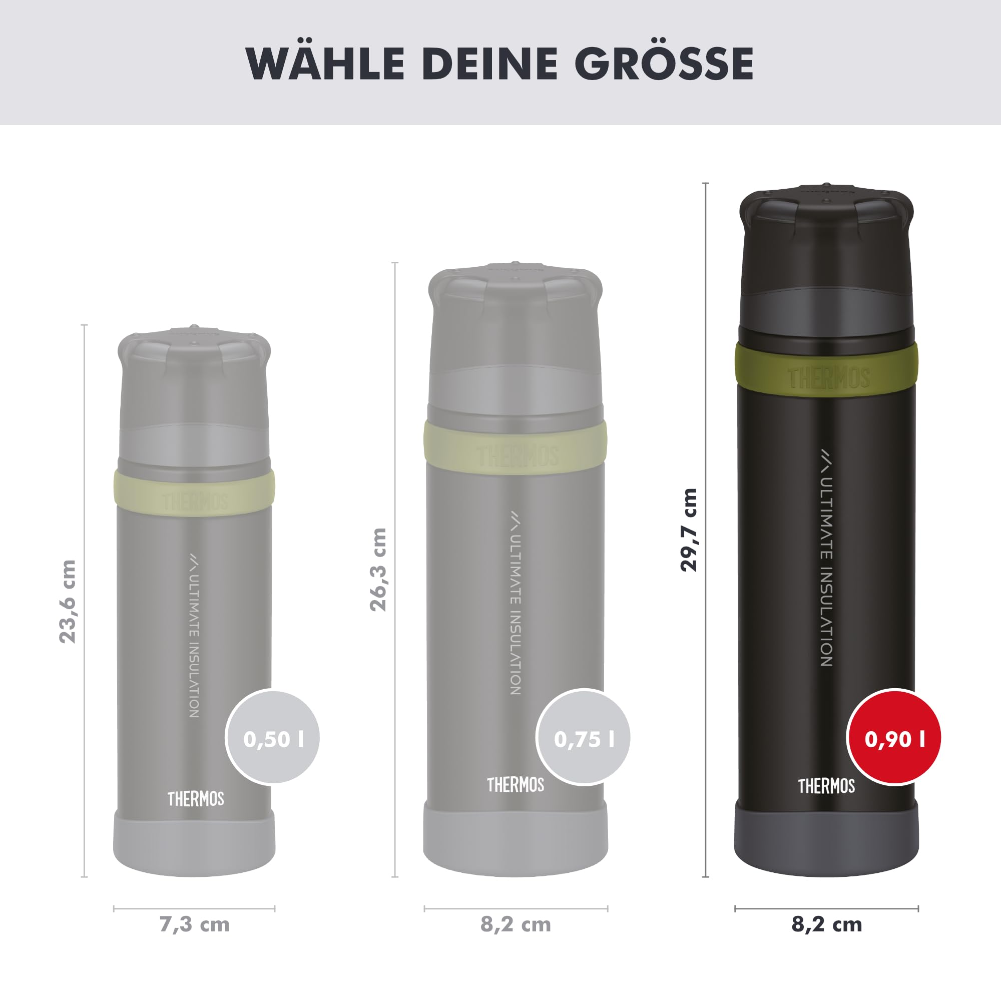 thermos-mountain-isolierflasche-0-9l-charcoal-black-matt-mit-becher image 5
