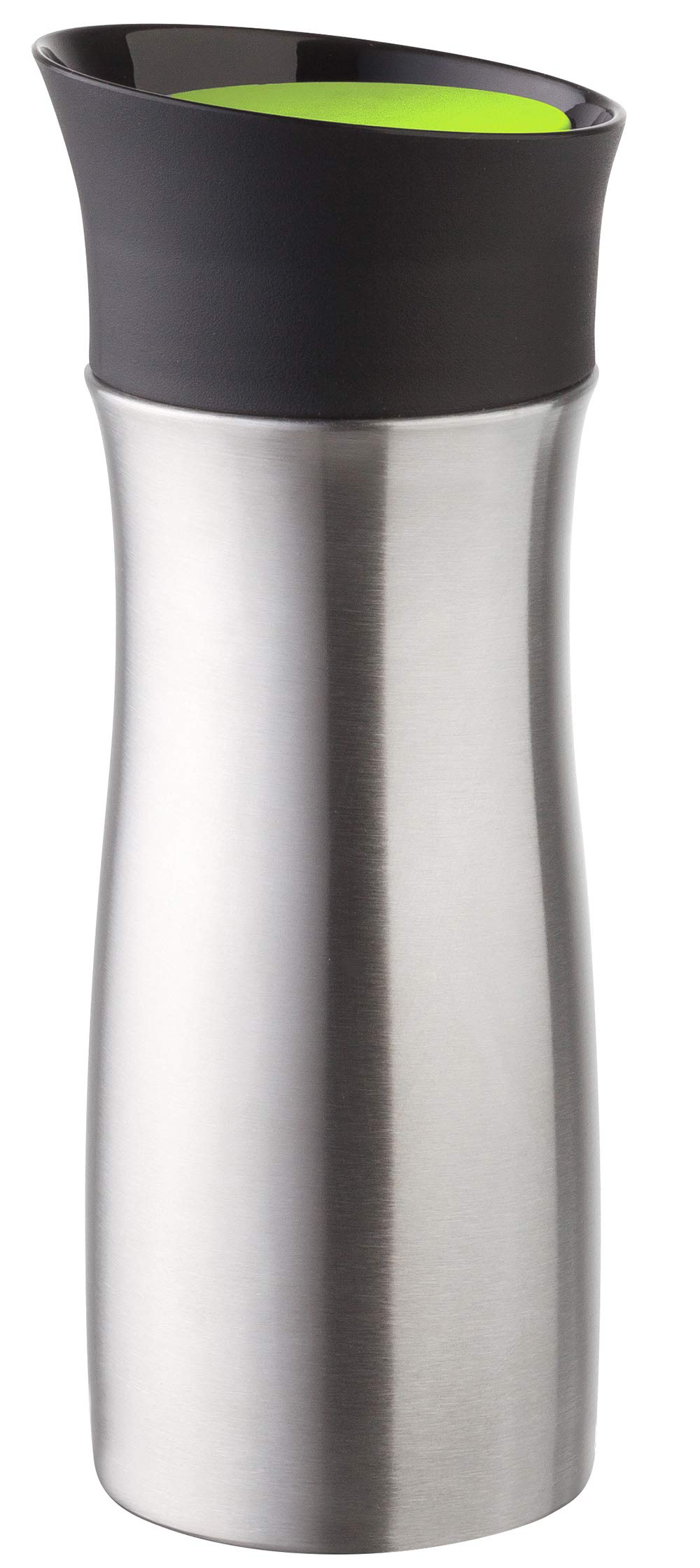 helios-click-n-drink-thermobecher-0-3-l-kiwi-edelstahl-coffee-to-go image 1
