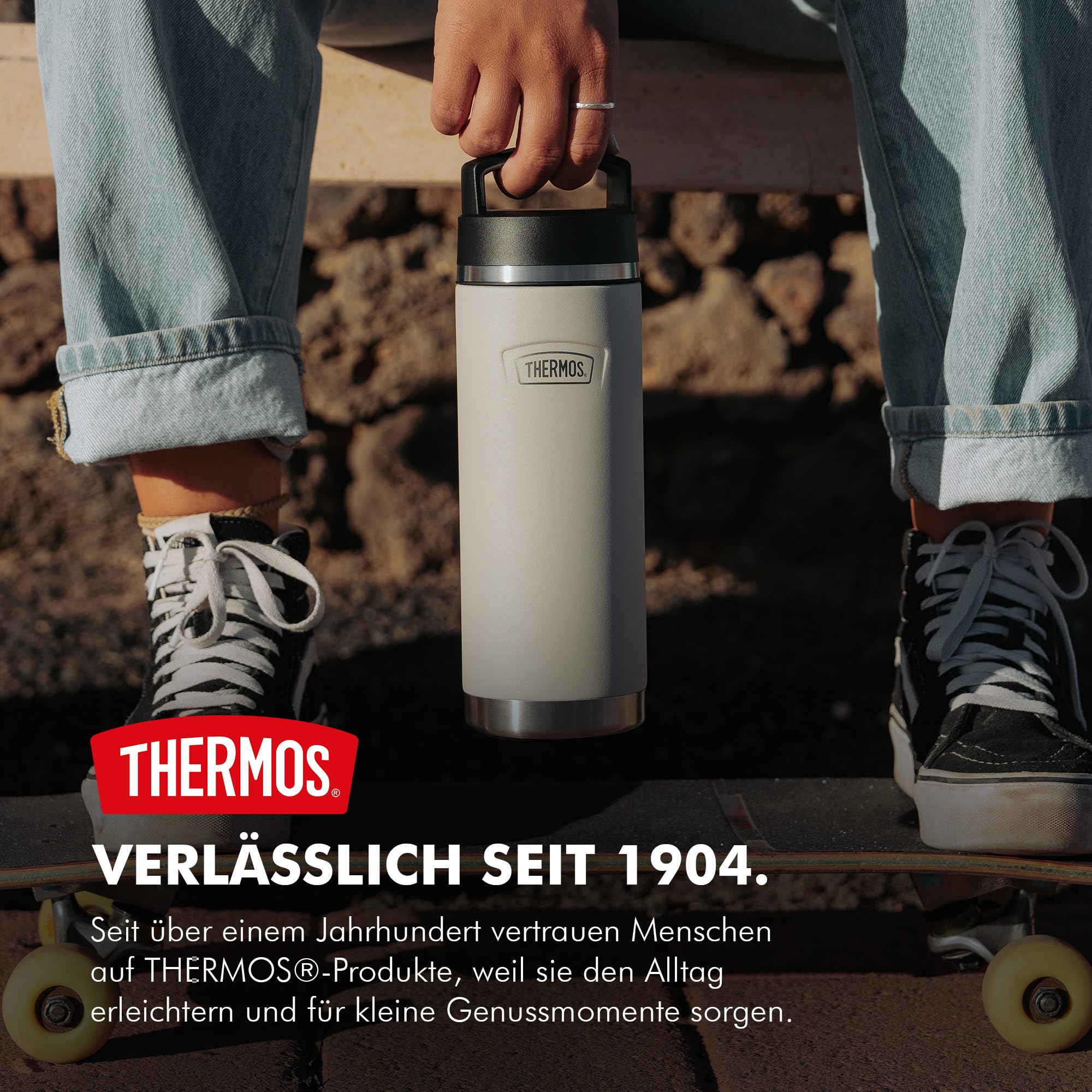 thermos-icon-isolierflasche-0-71-l-forest-mat-dunkelgr-n image 2