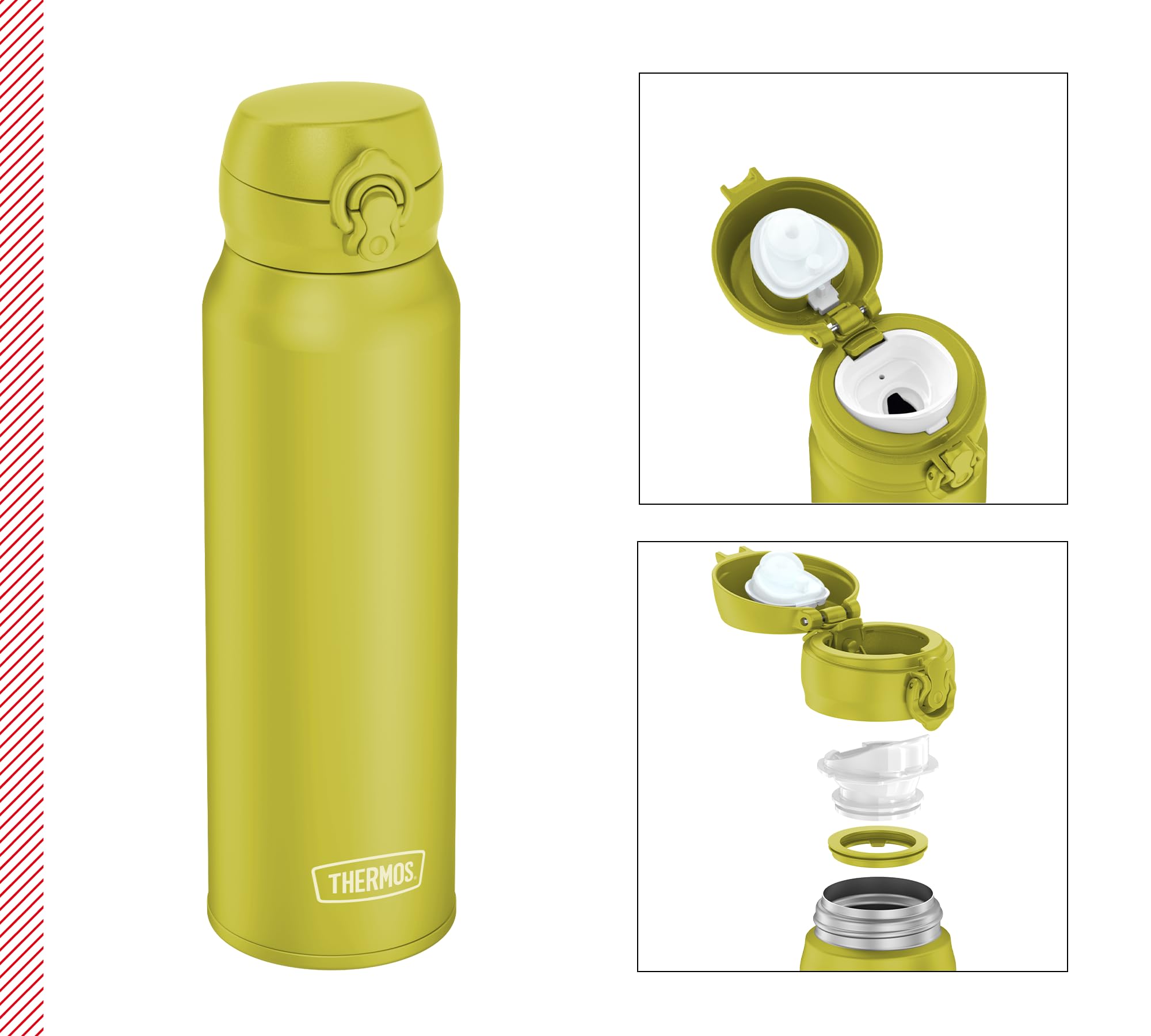 thermos-ultralight-thermosflasche-0-75-l-glowing-green-mat image 2