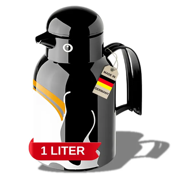 helios-thermo-bird-pinguin-thermoskanne-schwarz-1-0l image 1