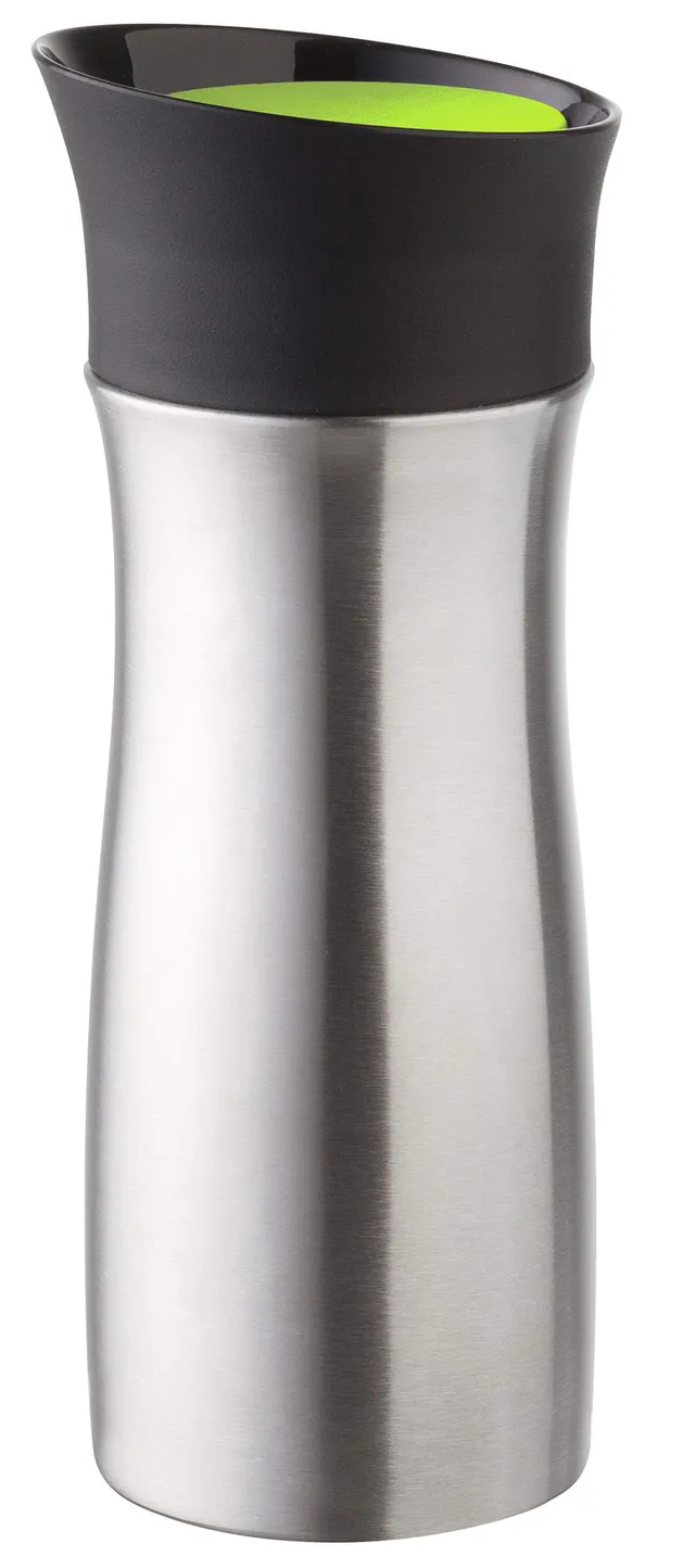 helios-click-n-drink-thermobecher-0-3-l-kiwi-edelstahl-coffee-to-go image 1