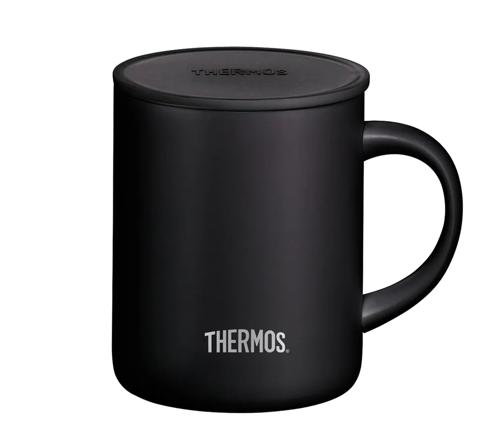 thermos-longlife-cup-edelstahlbecher-0-35-l-charcoal-black-mat image 1
