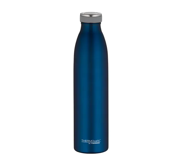 thermos-thermocaf-tc-bottle-isolierflasche-0-75-l-saphire-blue-mat image 1