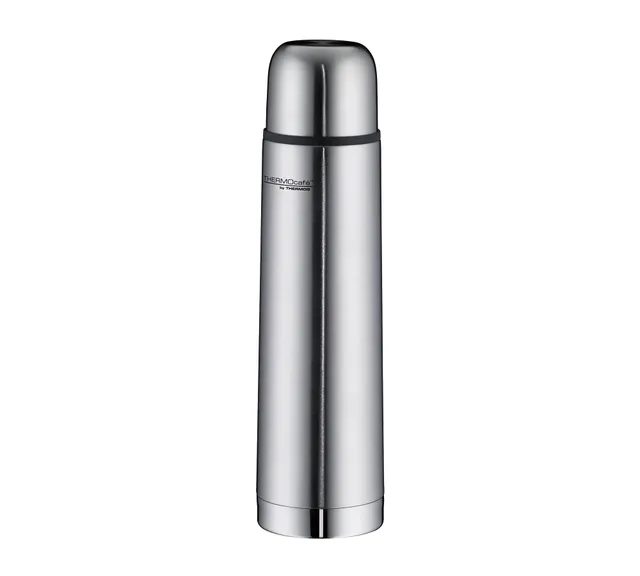 thermos-thermocaf-tc-everyday-isolierflasche-0-70-l-silber-mit-trinkbecher image 1