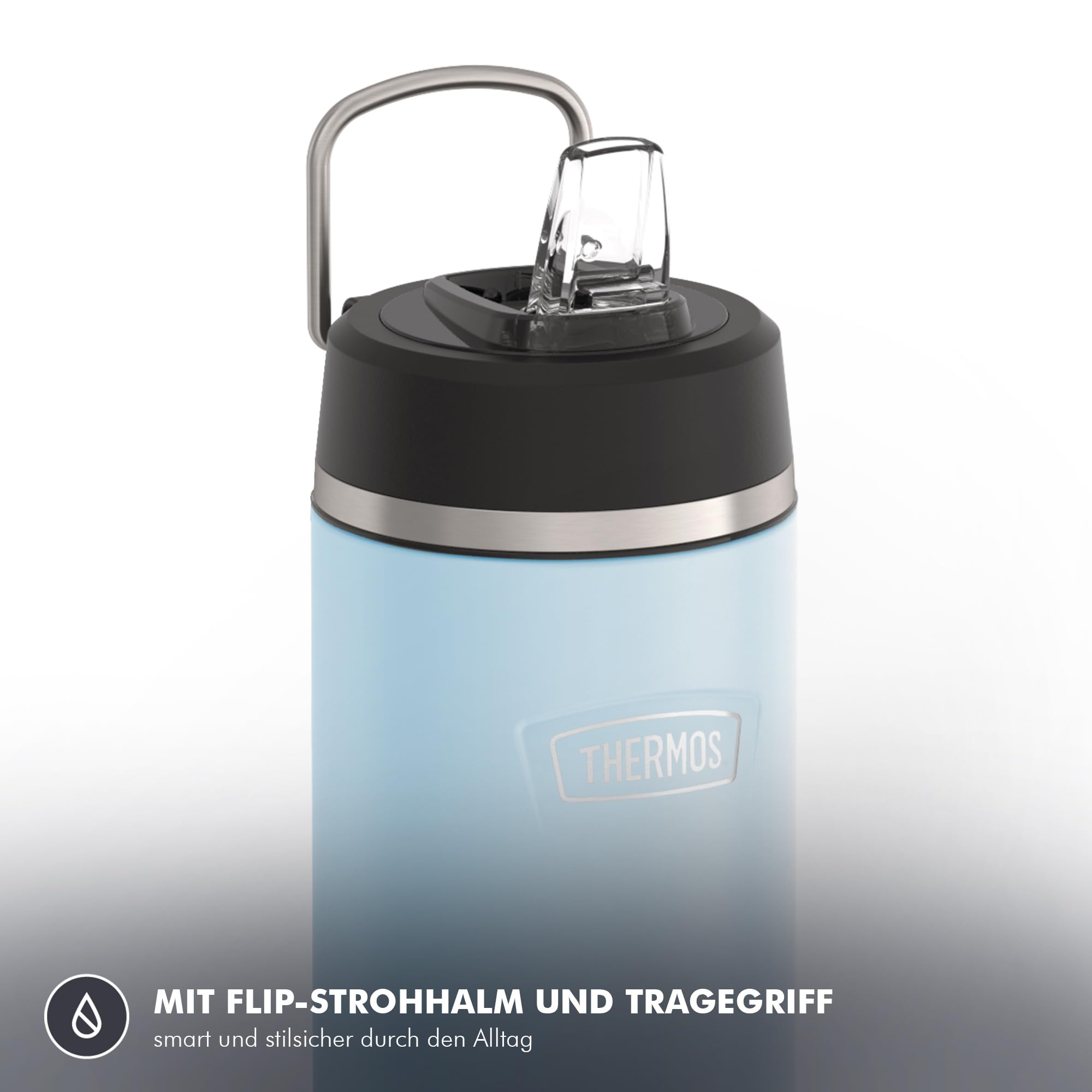 thermos-icon-edelstahl-trinkflasche-0-71-l-sky-mat-flip-strohhalm image 6