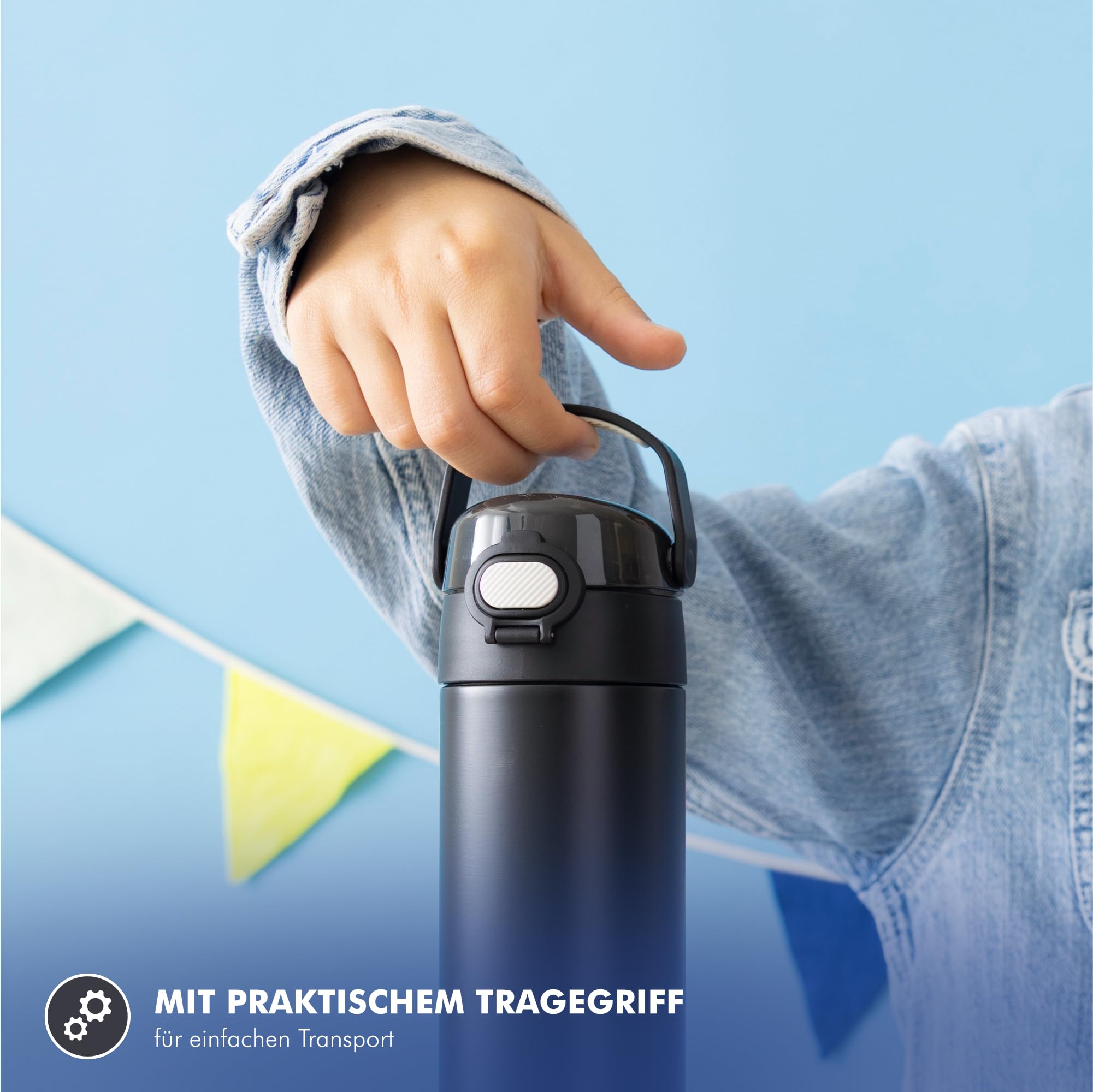 thermos-kids-funtainer-trinkflasche-0-47-l-black-edelstahl-mit-strohhalm image 6
