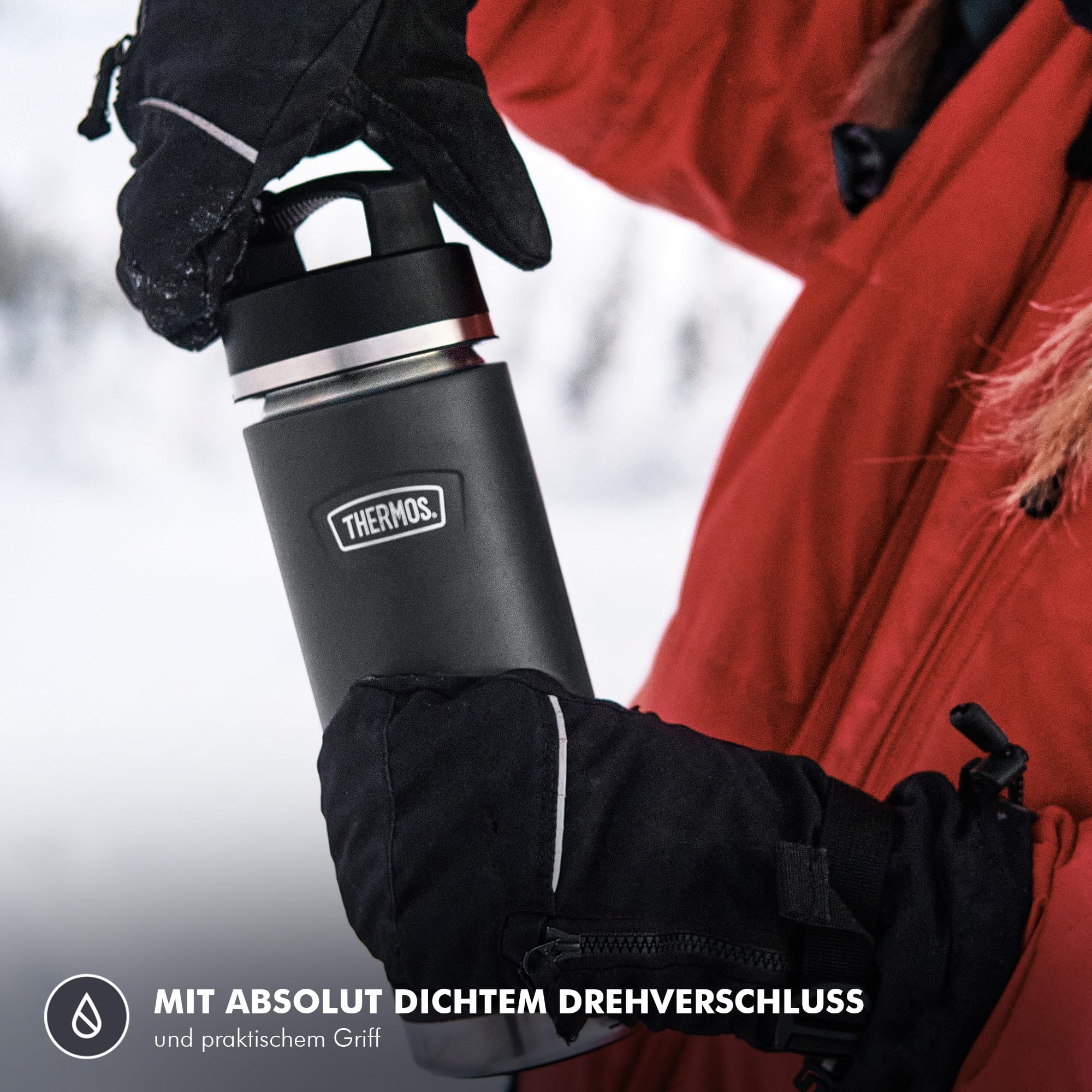 thermos-icon-isolierflasche-0-71-l-forest-mat-dunkelgr-n image 7