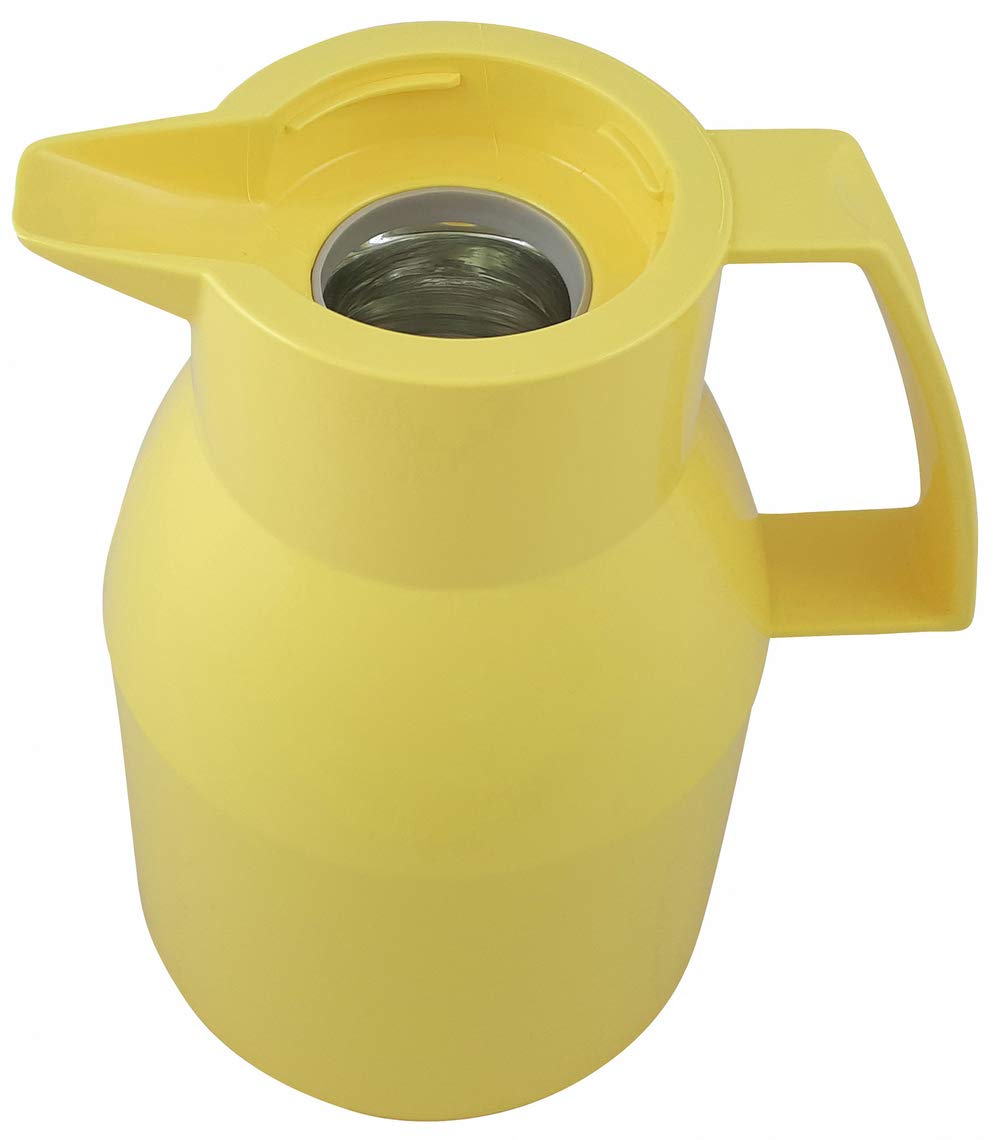 helios-top-isolierkanne-1-l-gelb-drehverschluss-kunststoff image 4