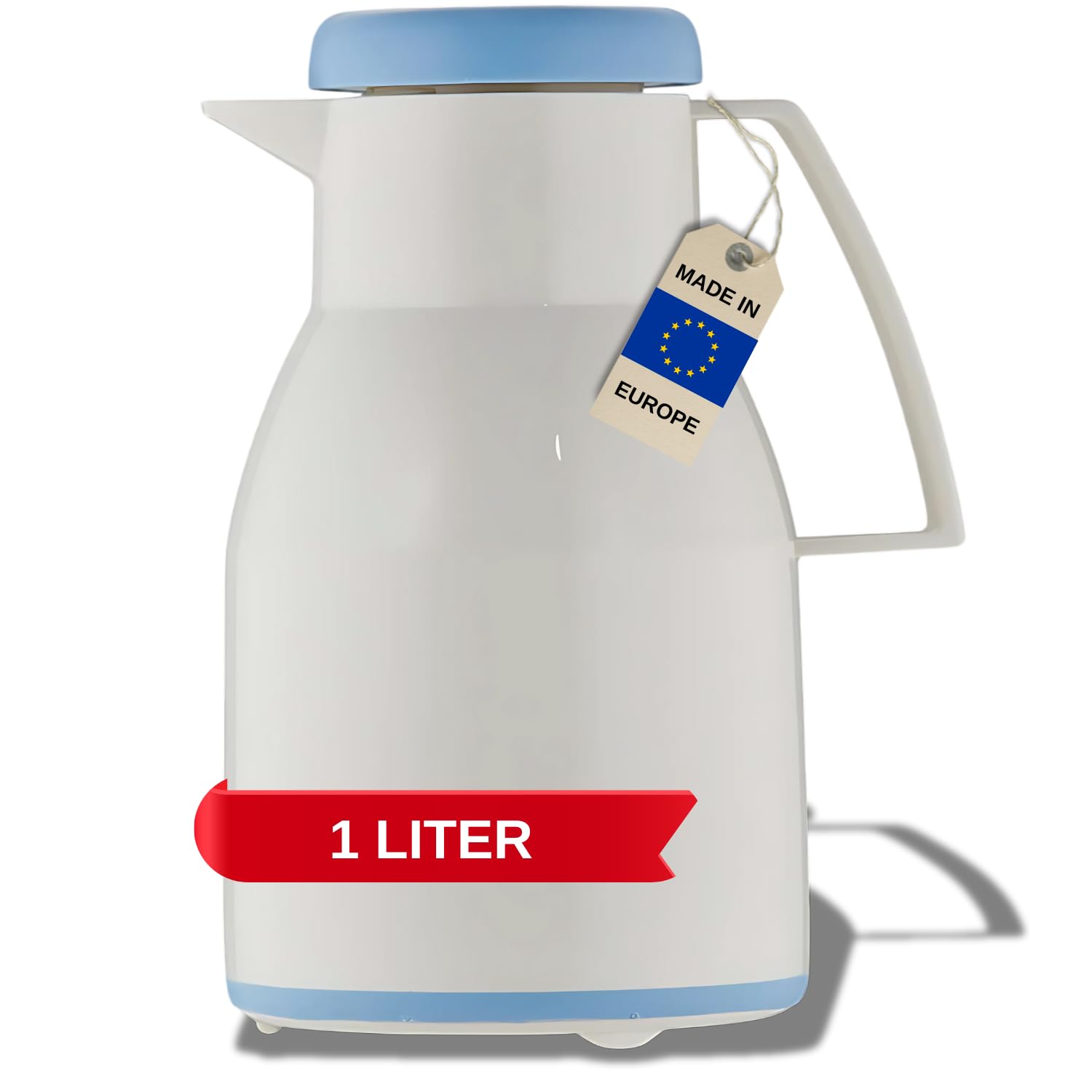 helios-wash-s-thermoskanne-1-liter-wei image 1