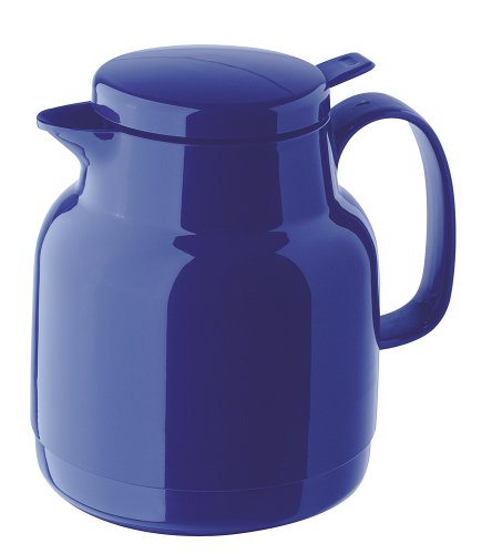 helios-mondo-push-kunststoff-isolierkanne-1-liter-dunkelblau image 2