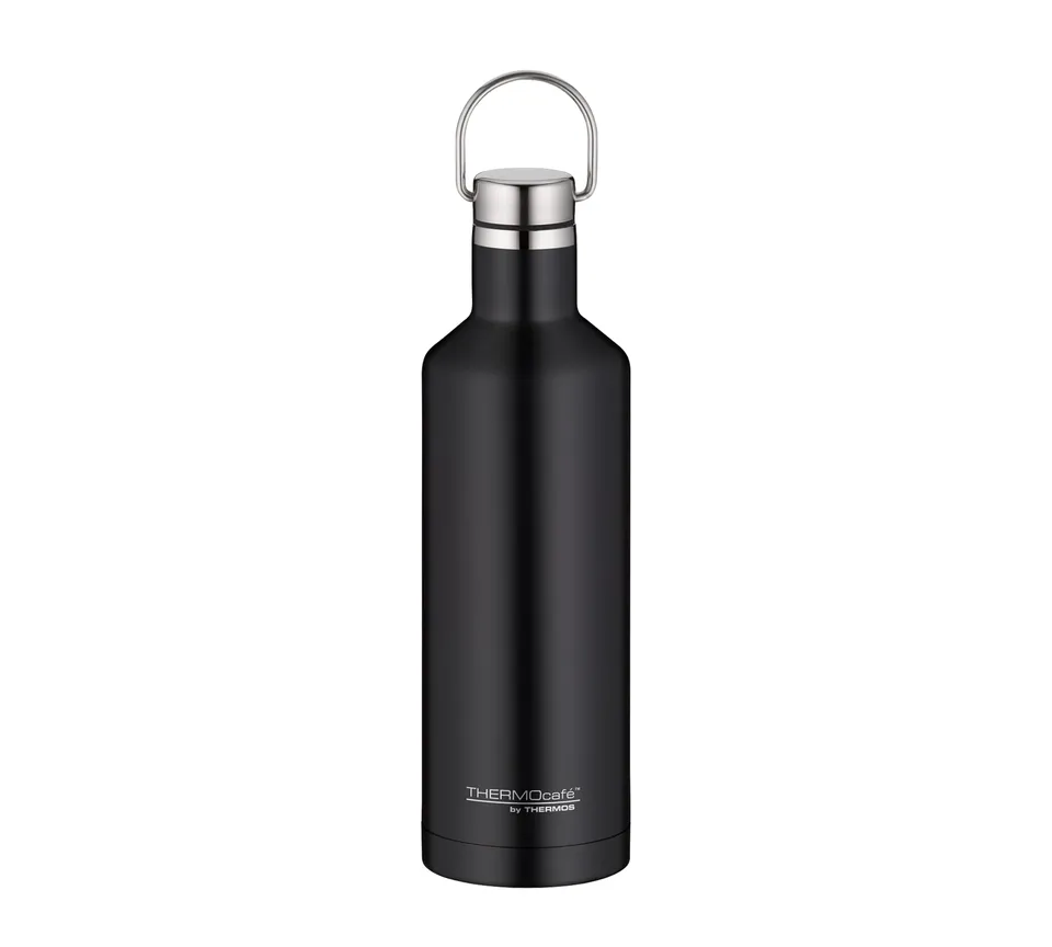 thermocaf-by-thermos-tc-traveler-bottle-isolierflasche-0-50-l-charcoal-black-mat image 1