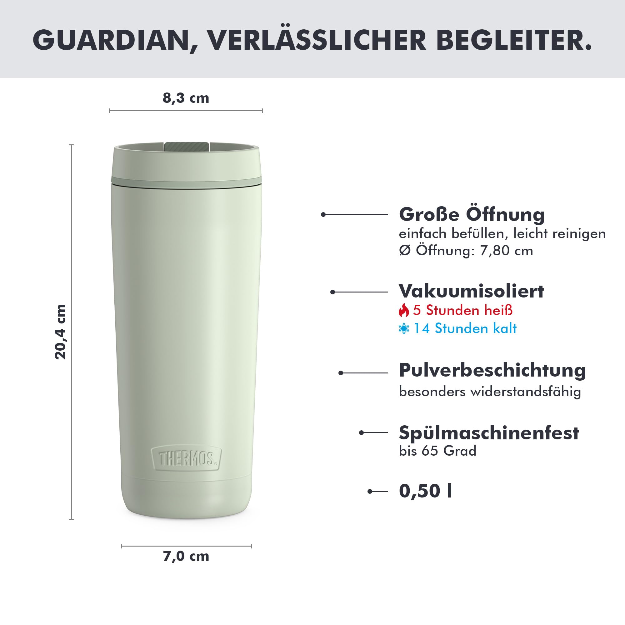thermos-guardian-mug-thermobecher-matcha-green-matt-0-50l image 3