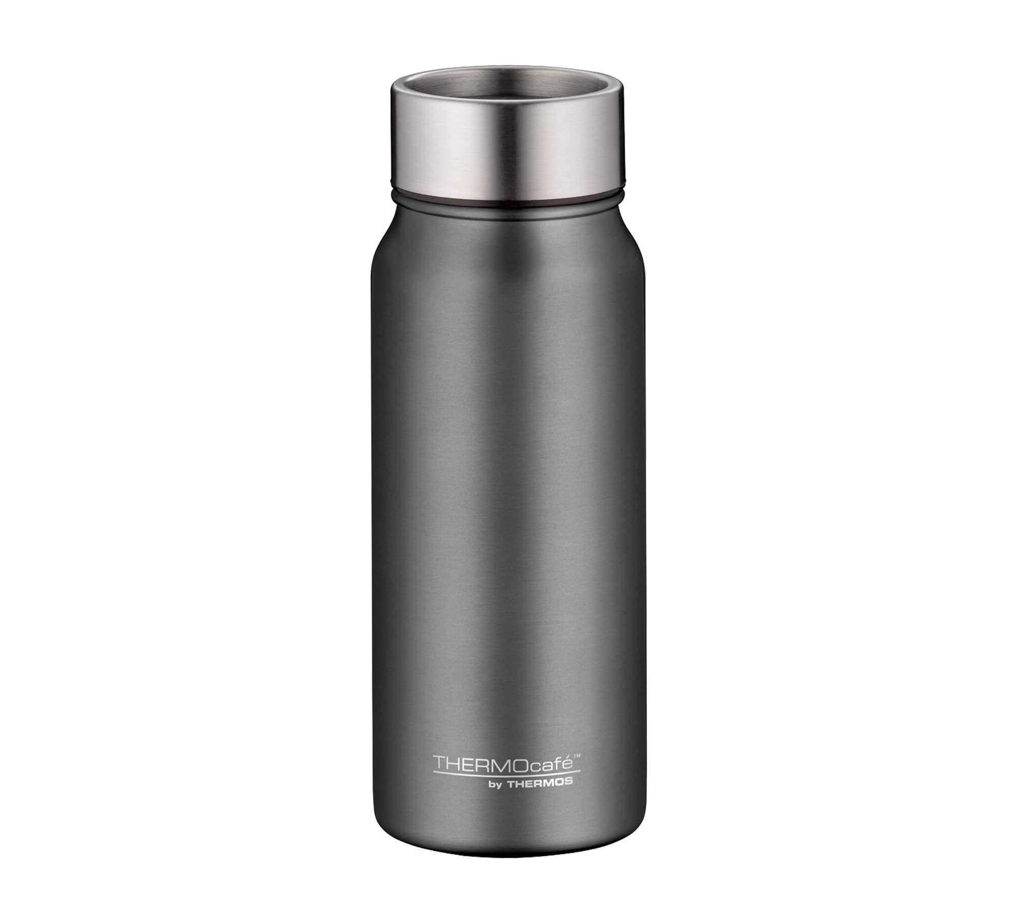 thermos-thermocaf-tc-drinking-mug-0-5l-thermobecher-edelstahl-stone-grey-matt image 1