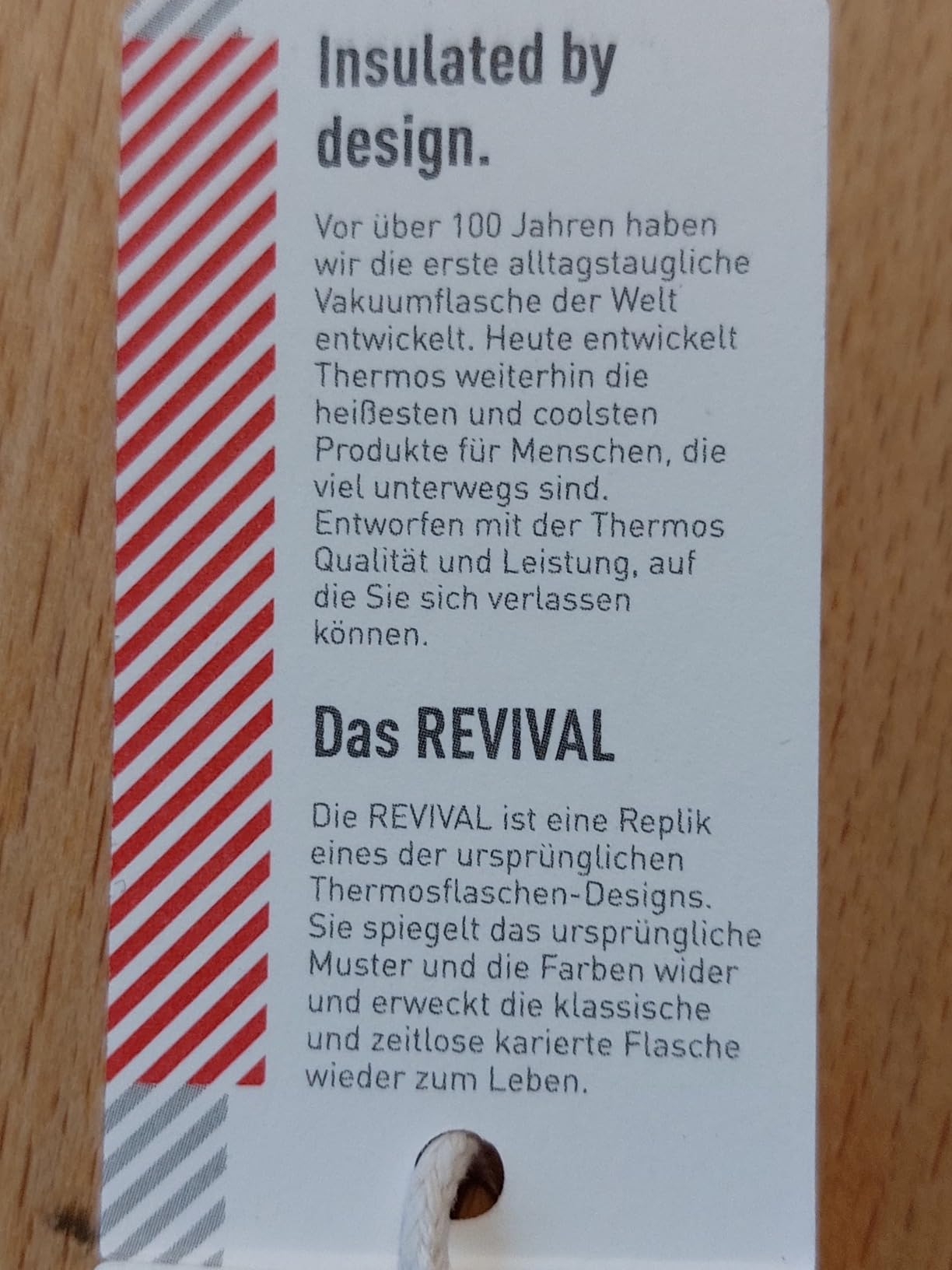 Endlich auslaufsicher