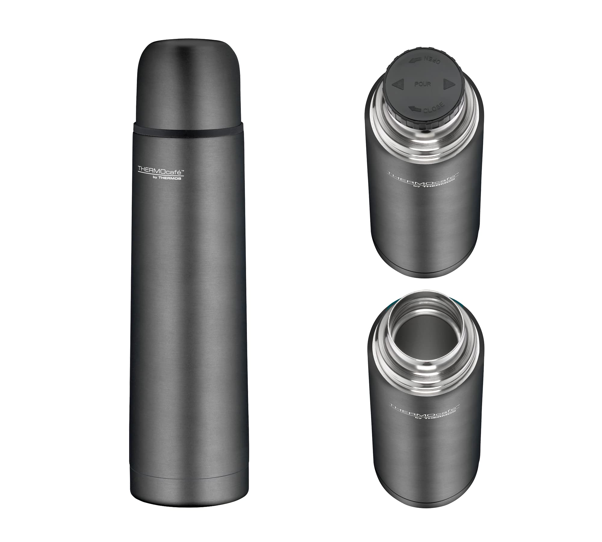 thermos-thermocaf-tc-beverage-bottle-isolierflasche-0-7-l-stone-grey-matt image 2