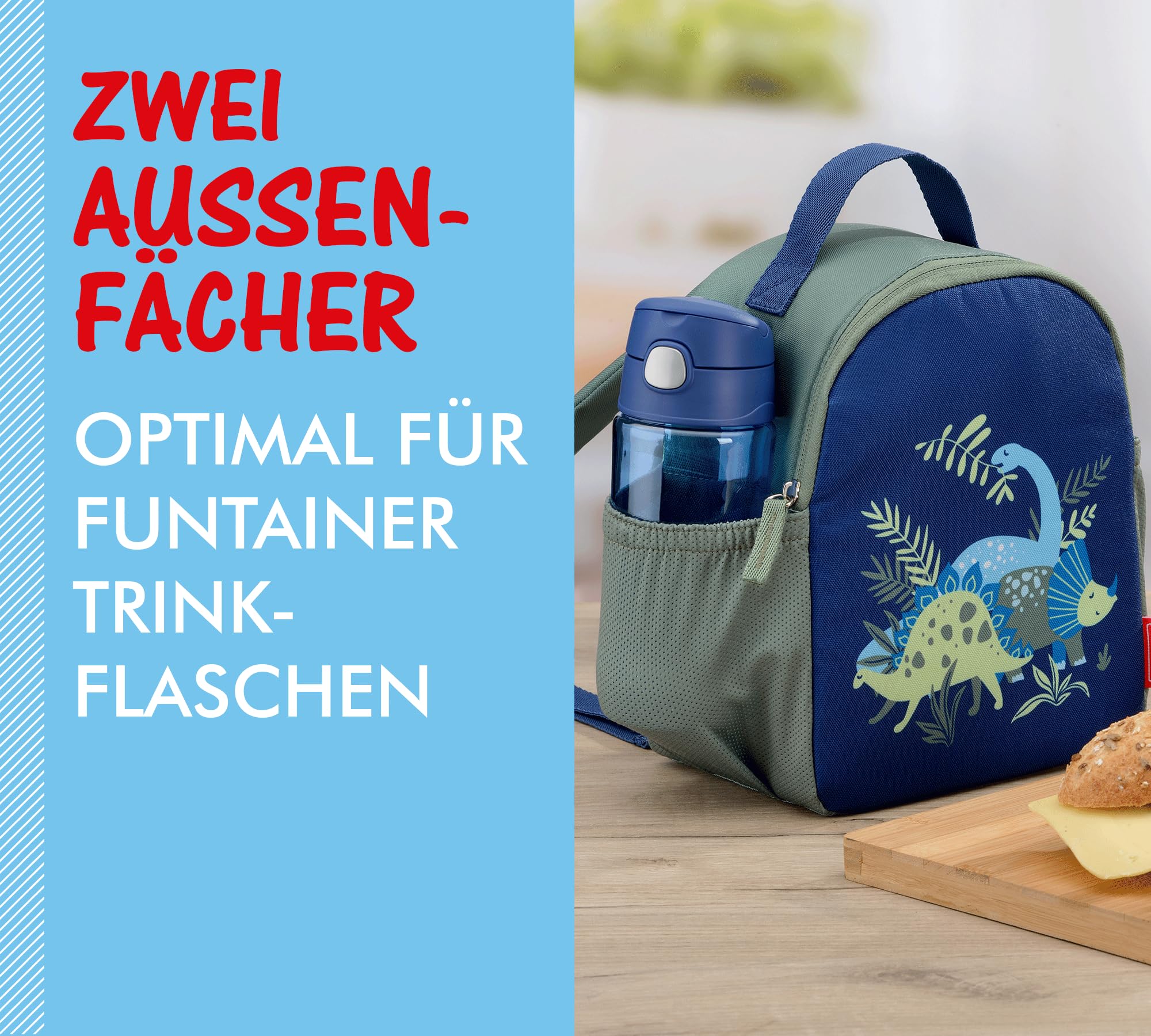 thermos-kinder-lunchtasche-4-0-l-dinosaurier-gr-n-blau-isoliert image 5