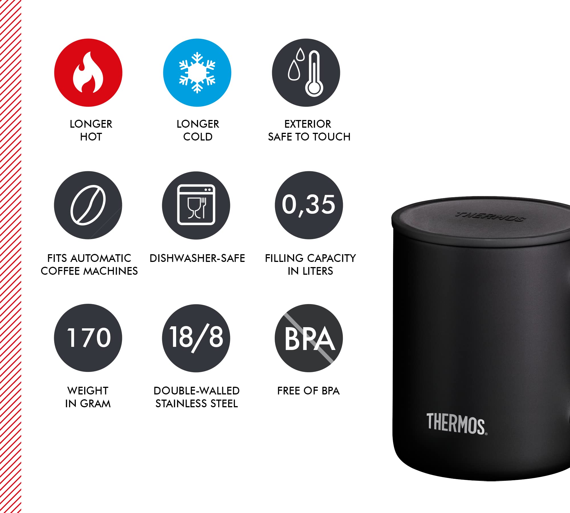 thermos-longlife-cup-edelstahlbecher-0-35-l-charcoal-black-mat image 5