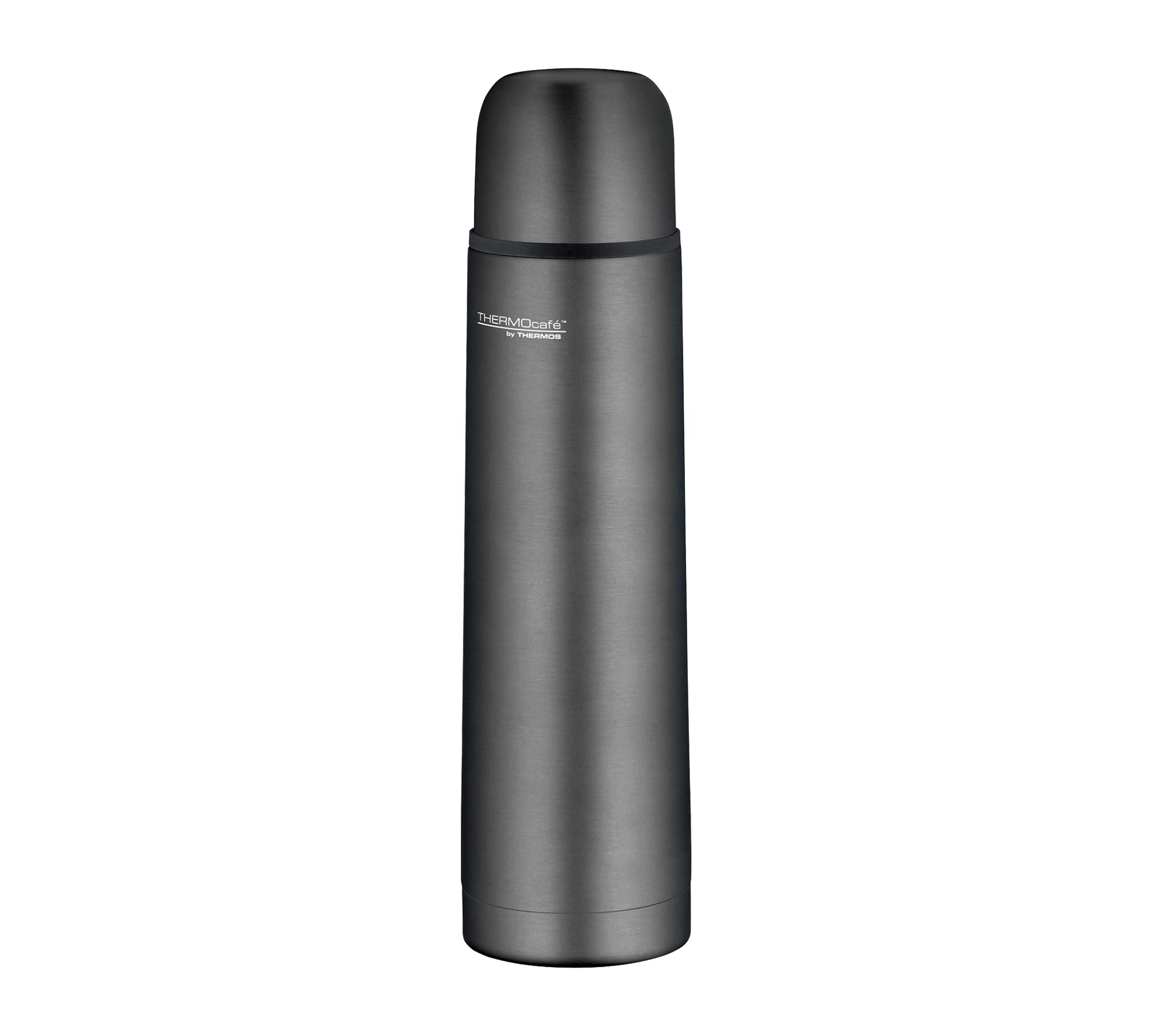 thermos-thermocaf-tc-beverage-bottle-isolierflasche-0-7-l-stone-grey-matt image 1