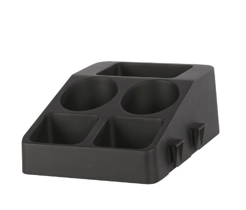 helios-service-station-schwarz-buffet-organizer-mit-5-f-chern image 2