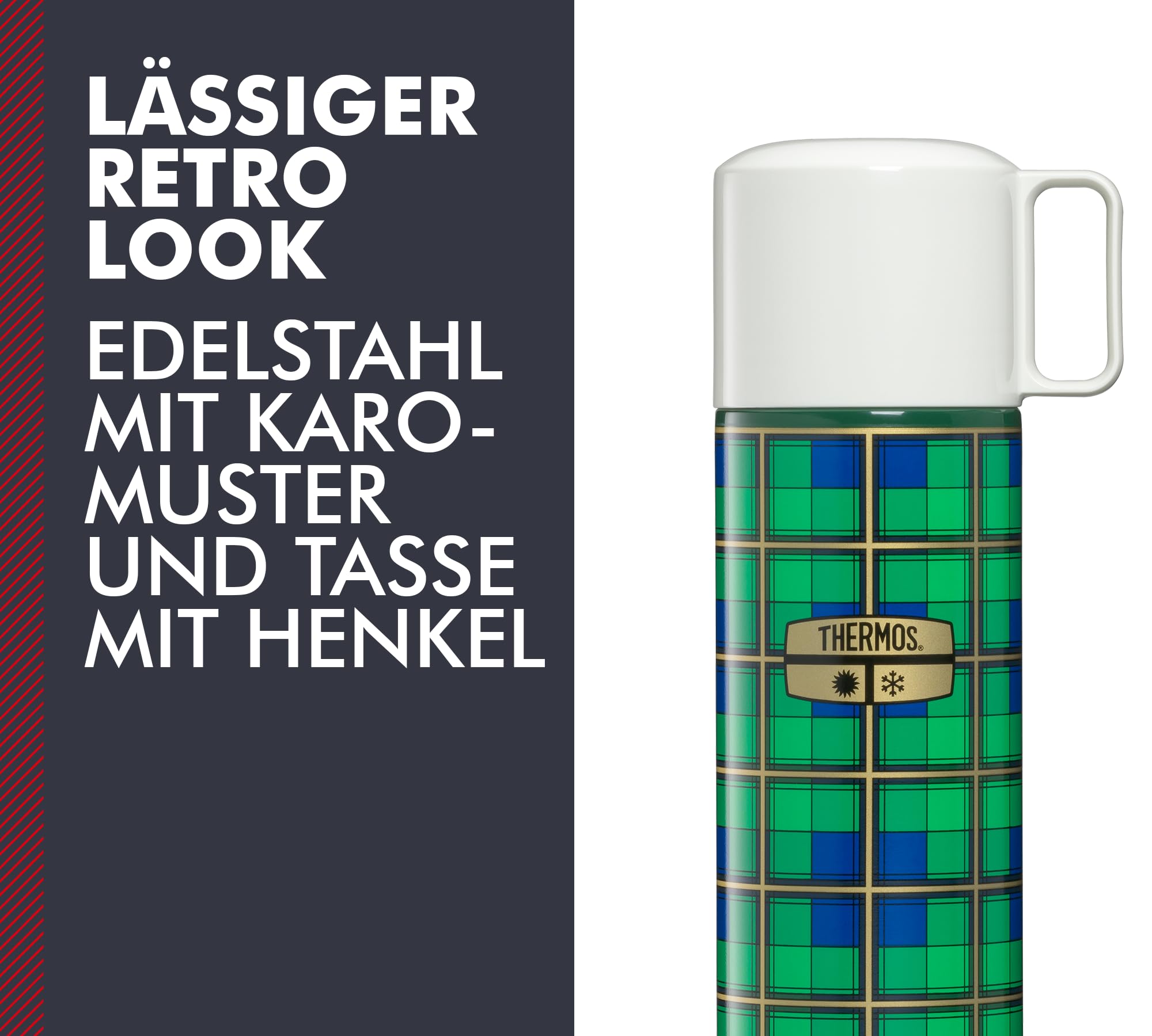 thermos-revival-isolierflasche-0-50-l-retro-gr-n-mit-becherdeckel image 4