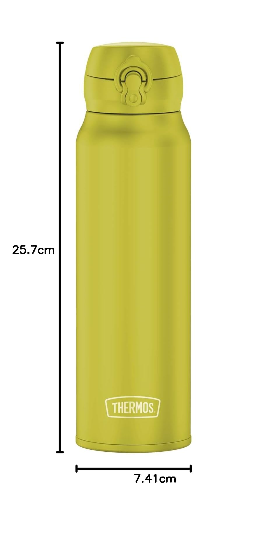 thermos-ultralight-thermosflasche-0-75-l-glowing-green-mat image 8