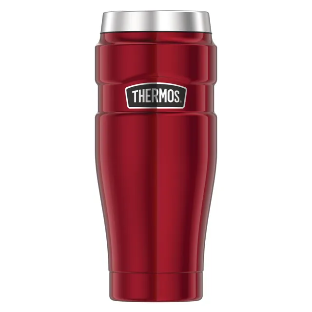 thermos-stainless-king-thermobecher-0-47-l-rot-edelstahl-coffee-to-go-mit-teebeu image 1