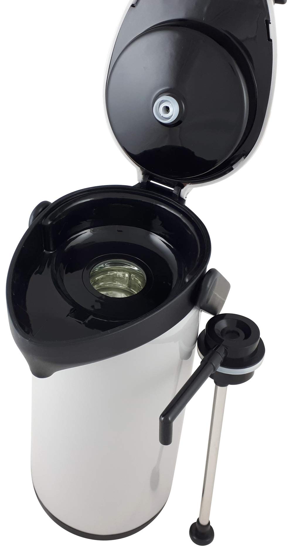 helios-airpot-pump-isolierkanne-1-9-l-grau-schwarz-mit-einhand-pumpsystem image 6
