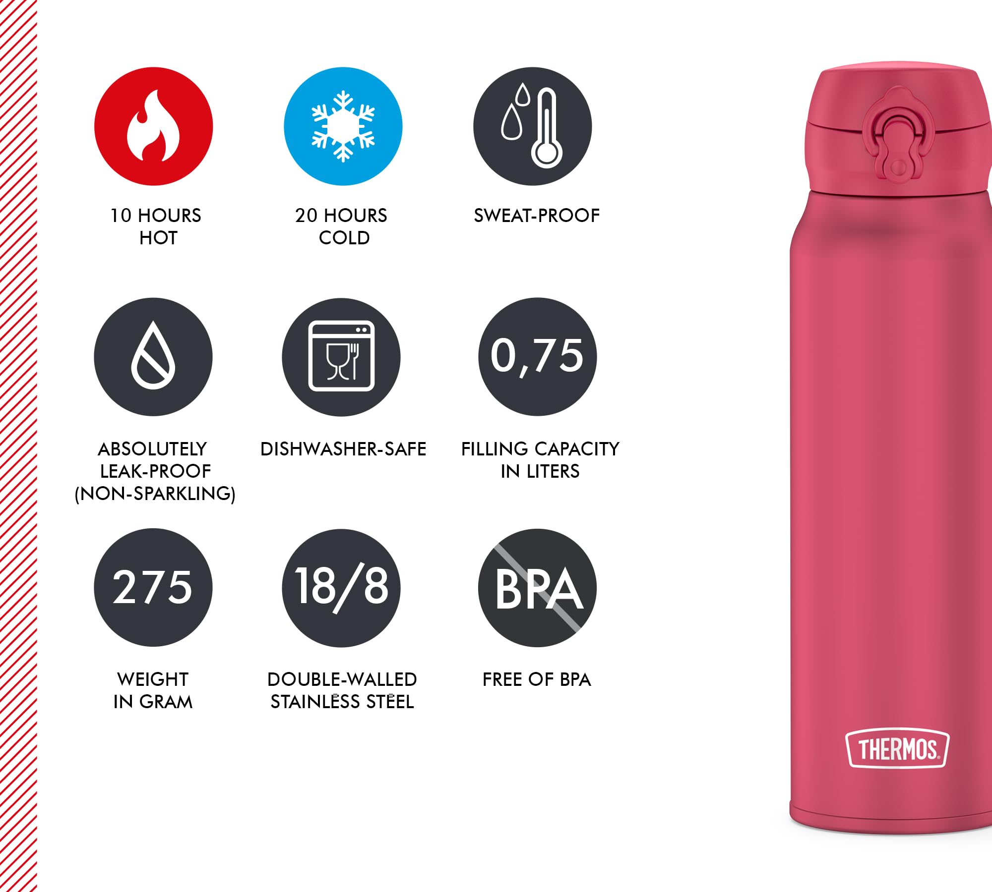 thermos-ultralight-bottle-isolierflasche-0-75-l-deep-pink-mat image 4