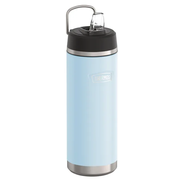 thermos-icon-edelstahl-trinkflasche-0-71-l-sky-mat-flip-strohhalm image 1