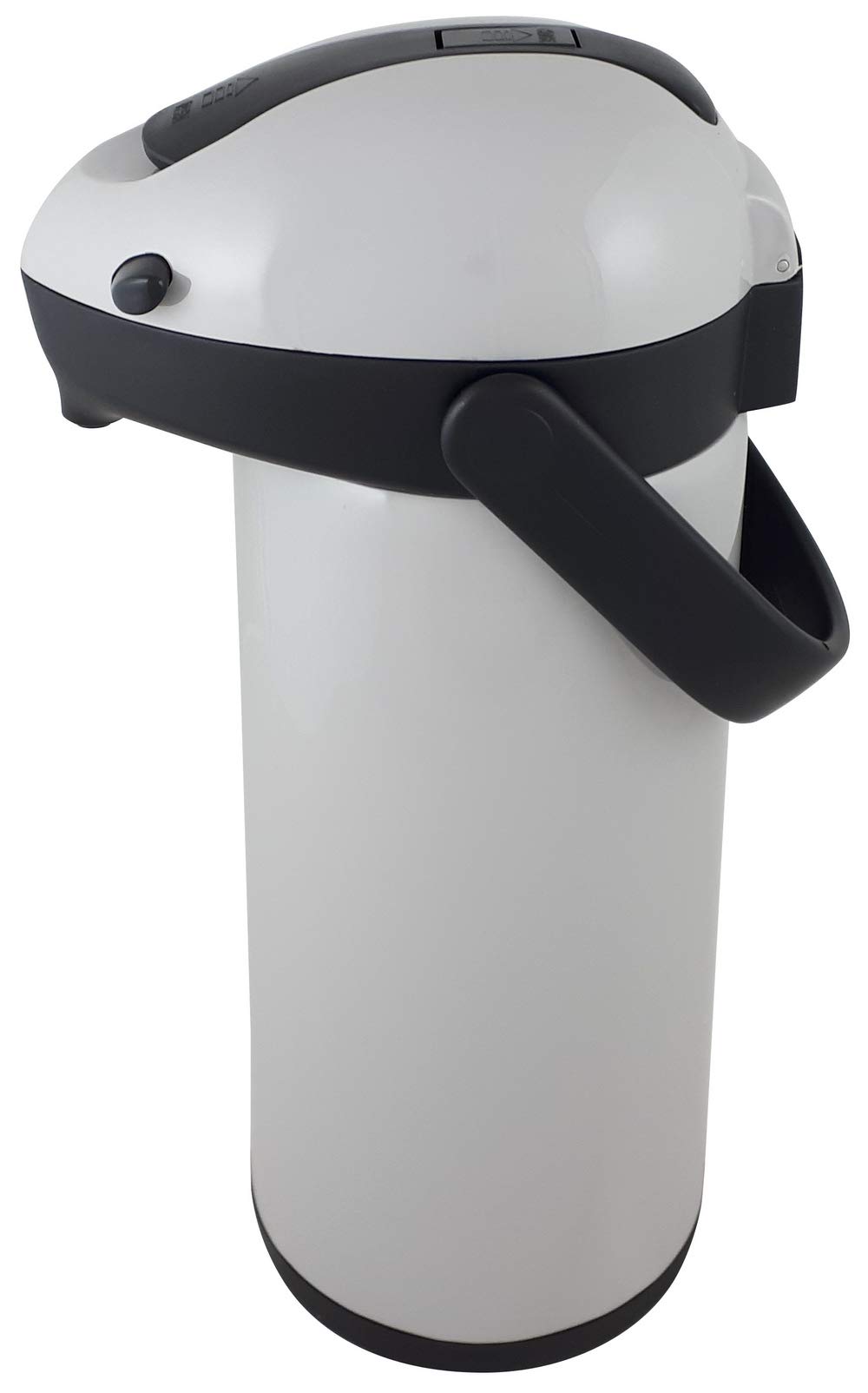 helios-airpot-pump-isolierkanne-1-9-l-grau-schwarz-mit-einhand-pumpsystem image 3