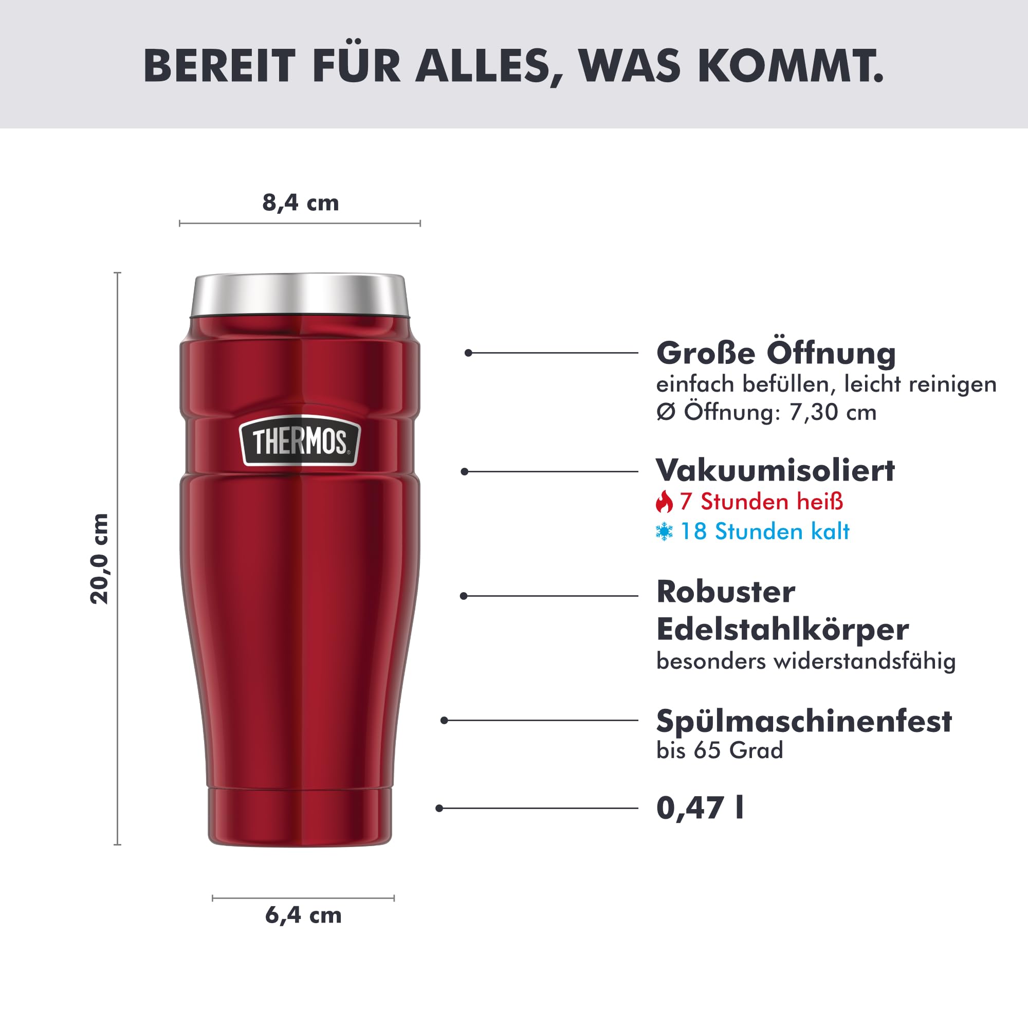 thermos-stainless-king-thermobecher-0-47-l-rot-edelstahl-coffee-to-go-mit-teebeu image 3