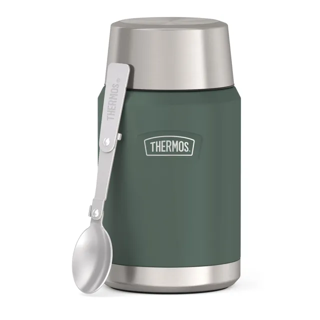 thermos-icon-thermobeh-lter-f-r-essen-0-71-l-forest-mat-dunkelgr-n image 1