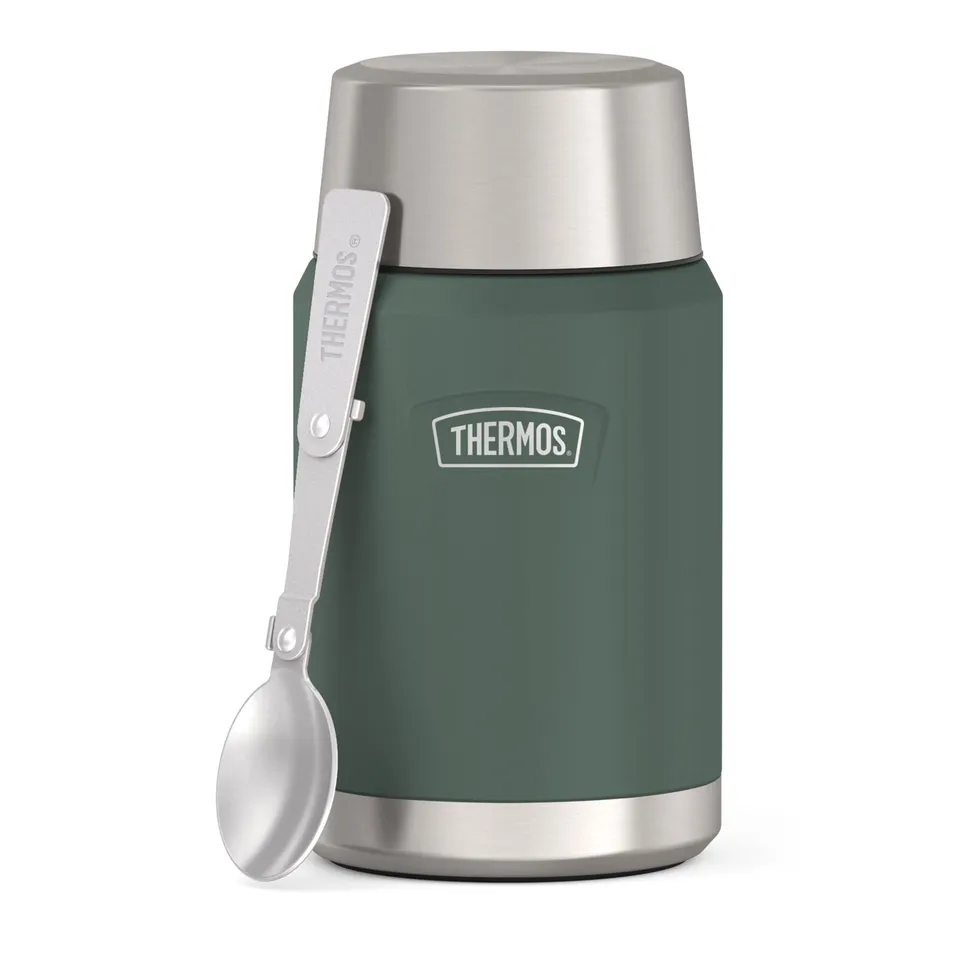 thermos-icon-thermobeh-lter-f-r-essen-0-71-l-forest-mat-dunkelgr-n image 1