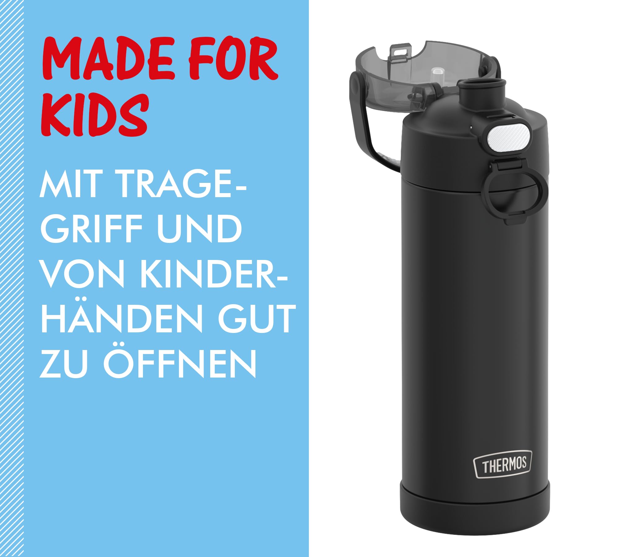 thermos-kids-funtainer-trinkflasche-0-47-l-black-edelstahl-mit-strohhalm image 5